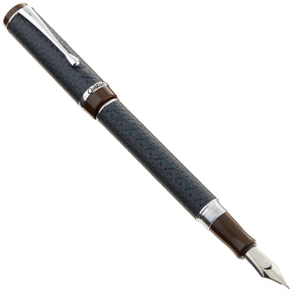 Conklin Duragraph Special Edition Fountain Pen Voyager - Broad Nib, Unique Writing Instrument with Birchwood Barrel