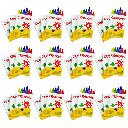 Fun Express Crayons Bulk 48 Pack