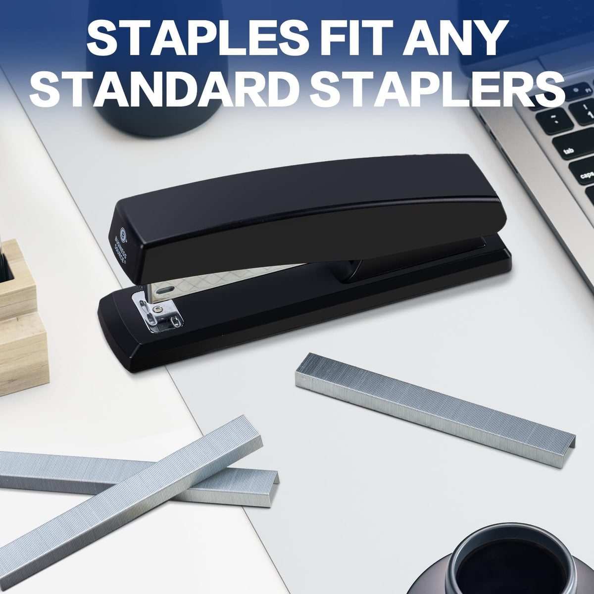 Deli Staples, 50000 Staples, 1/4'' Length, 210/Strip, 10 Boxes of 5000 Each