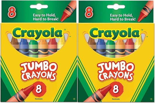 Crayola 52-0389 Crayons Jumbo, Pack of 2