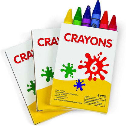 Fun Express Crayons Bulk 48 Pack