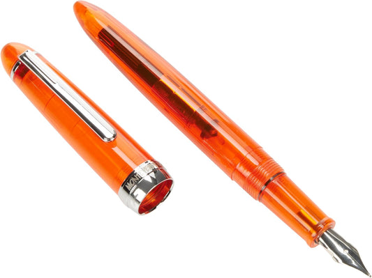 Monteverde Monza Signature Gift Set Monza ID Fountain Pen, Orange (flex nib)
