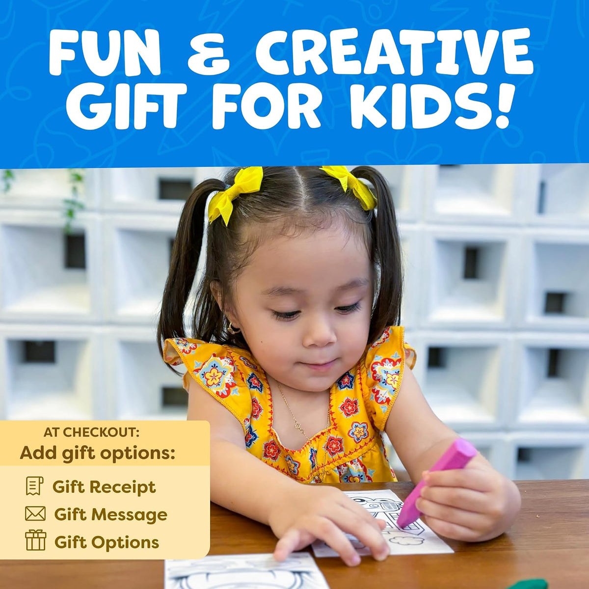 Jumbo Crayons for Toddlers 1-3 - Washable, Large Coloring Crayons for Kids