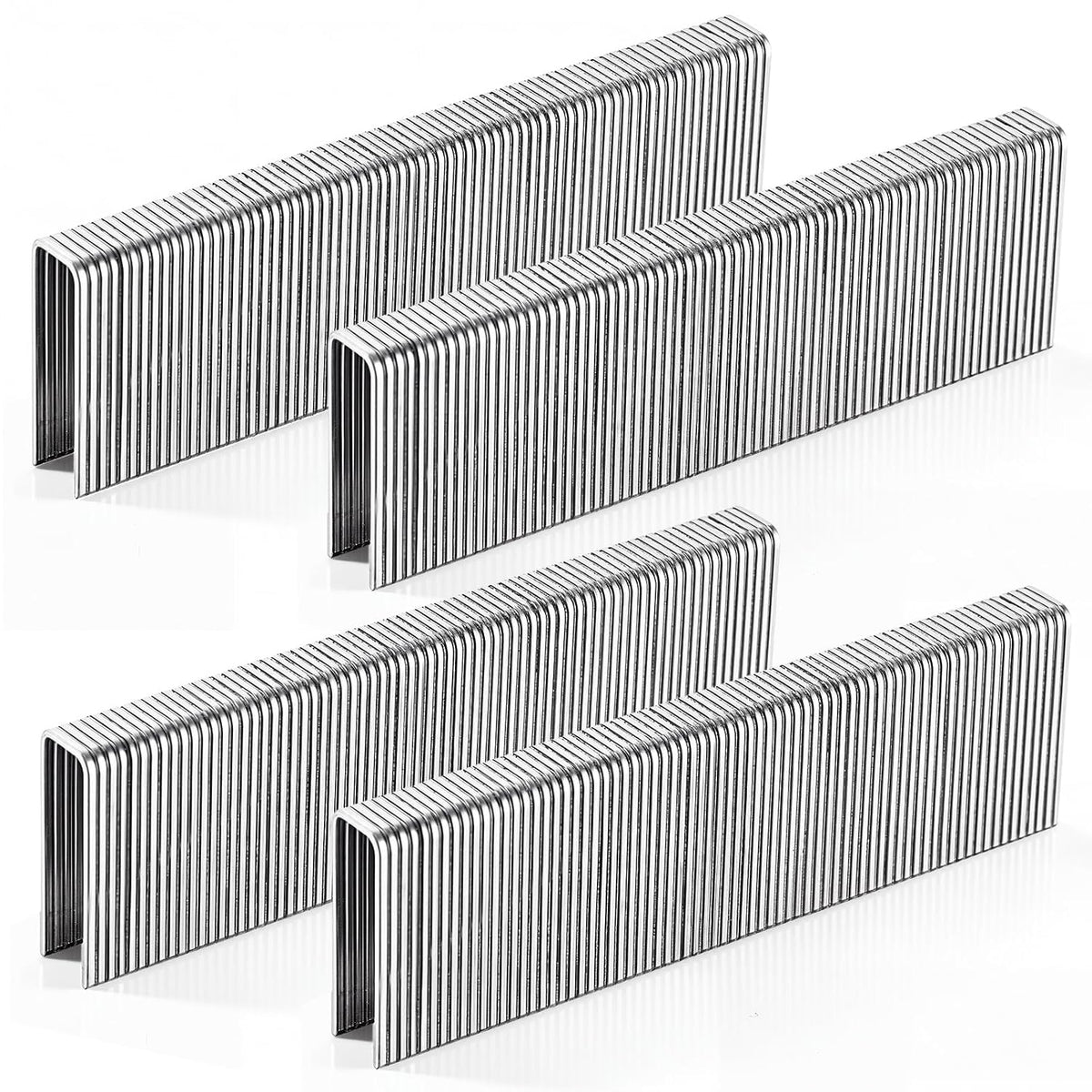10001 Pcs Electro Galvanized Staples 16 Gauge 7/16 in 1-1/4 in