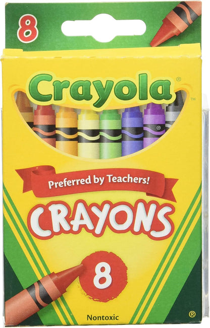 Crayola Crayons,8 Count (Case of 48)