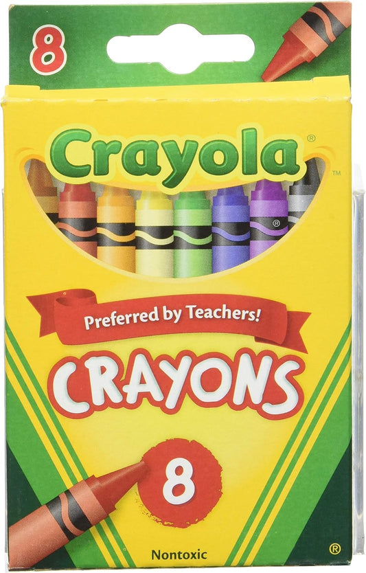 Crayola Crayons,8 Count (Case of 48)