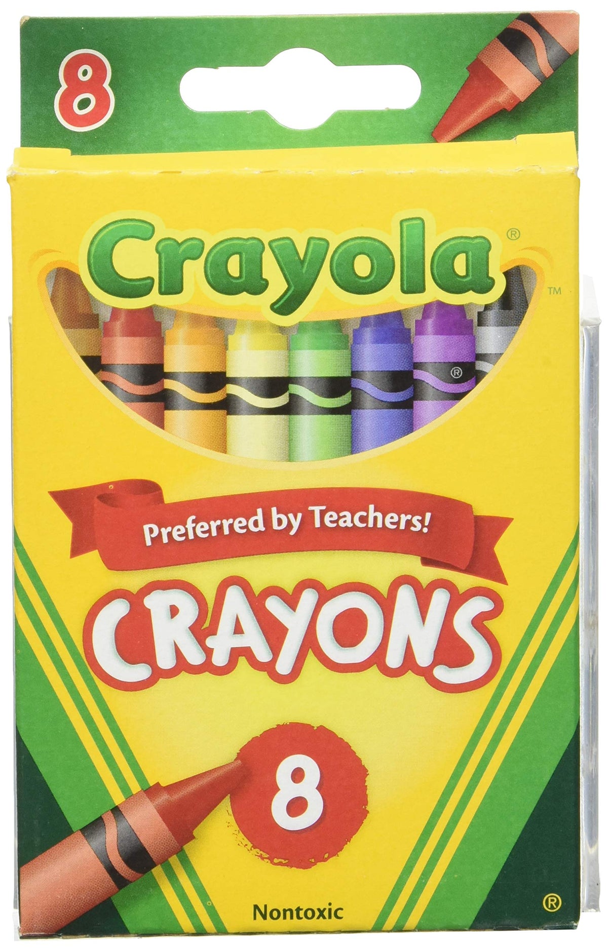 Crayola Crayons,8 Count (Case of 48)
