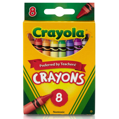 Crayola Crayons,8 Count (Case of 48)