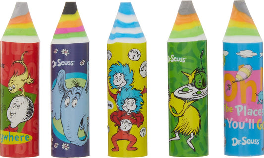 Raymond Geddes Dr. Seuss Crayon Eraser (Pack of 24)