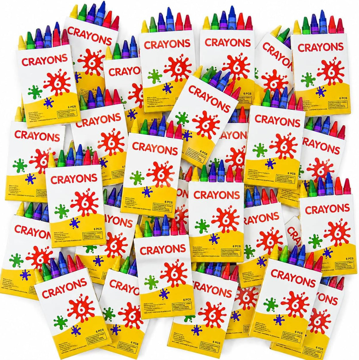 Fun Express Crayons Bulk 48 Pack