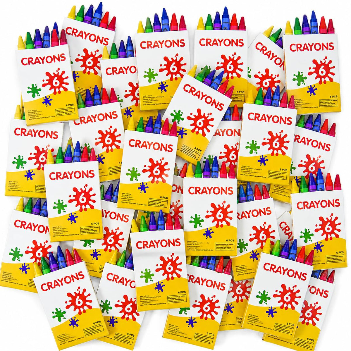 Fun Express Crayons Bulk 48 Pack