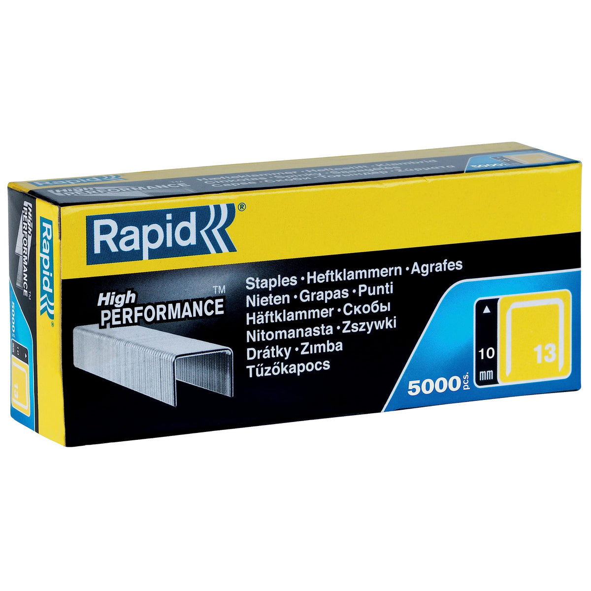 Rapid 13/4 Staples R13 and R23 and R19 4mm Shank Length [Pack of 5000]